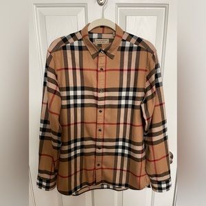 Burberry Classic Check Men’s Dress Shirt